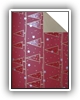 Alpach-rot-79821 - Geschenkpapier Rolle 30/50/70cm 250m