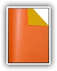 Orange-gelb-60083 - Geschenkpapier Rolle 30/50/70cm 250m