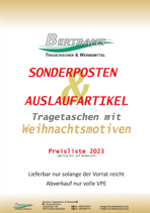 Tragetaschen Weihnachten 2022 Katalog Bertrams Tragetaschen & Werbemittel